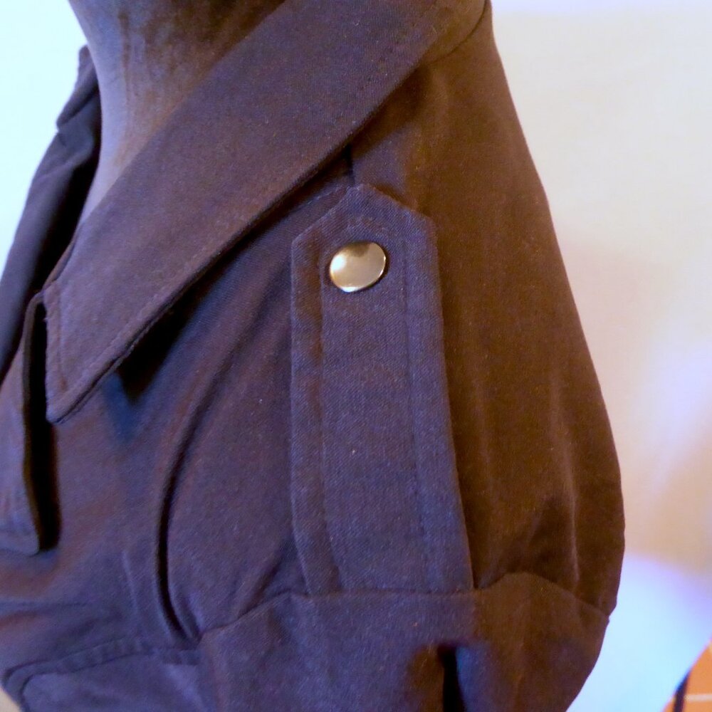 NWOT WOMENS APT. 9 KOHLS BLACK MOTO STYLE FULL ZIPPER JACKET PETITE XL - Picture 8 of 15